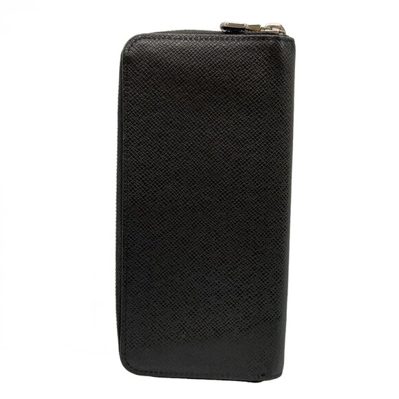 LOUIS VUITTON Zippy Wallet Vertical M30510 Rubber Marine Taiga CA4189 - Picture 2 of 7